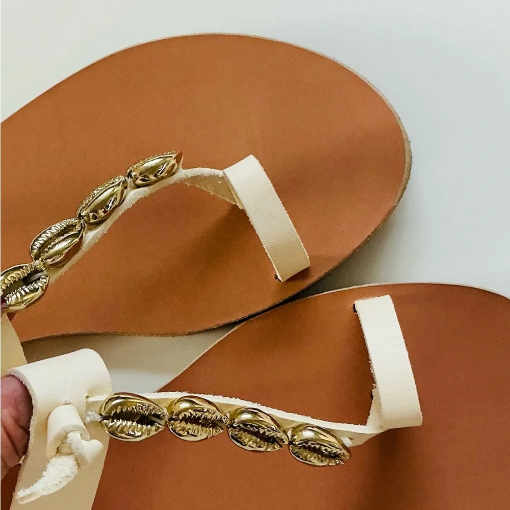 Gorgeous Ancient Greek Sandals Iris Sz 40 - Picture 7 of 10